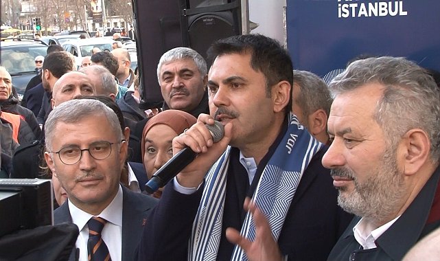 Murat Kurum: "Kaynakların reklama, algıya değil İstanbulluya harcandığı bir yönetim anlayışıyla 31 Mart'ta geliyoruz"