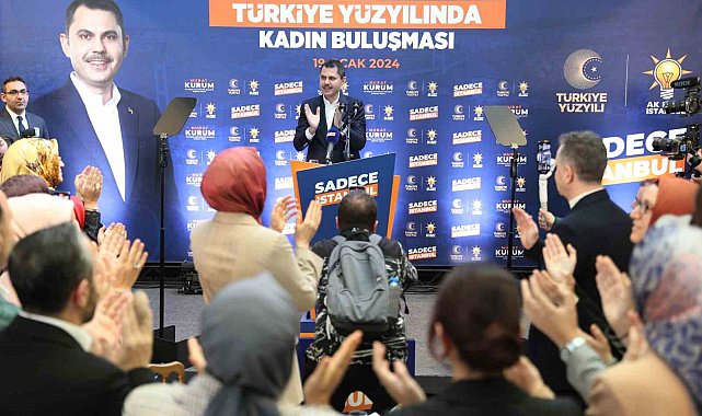 Murat Kurum'dan kadın ve gençlere "yüzde 25 istihdam" sözü