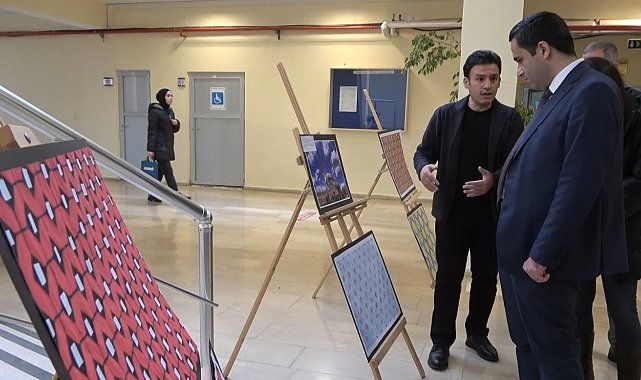 Muş&#039;ta &quot;İslami Geometrik Süslemeler&quot; sergisi açıldı