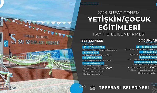 Mustafa Kemal Atatürk Spor Tesisleri'nde şubat ayı kayıtları başladı
