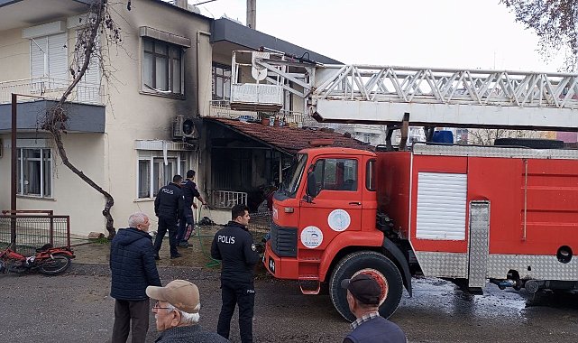 Müstakil evde çıkan yangın korkuttu: 1 kişi dumandan etkilendi