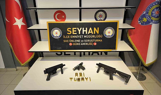 Müstakil eve operasyon: 2 hafif makineli tüfek ele geçirildi