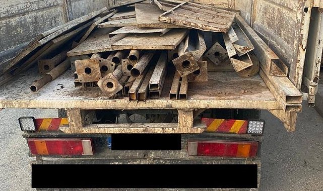 Nazilli jandarması inşaat hırsızlarına geçit vermedi