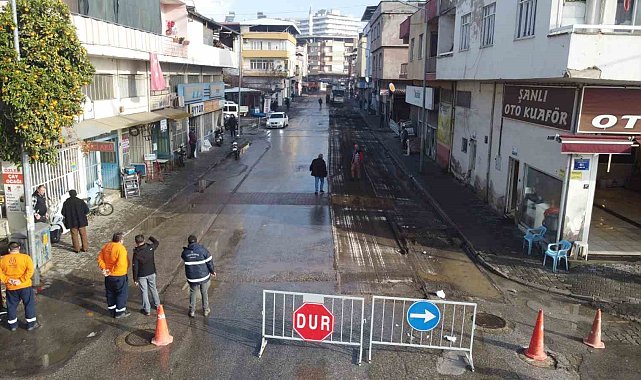 Nazilli'de altyapısı yetersiz olan cadde yenileniyor