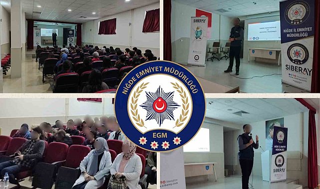 Niğde'de Gençlere 'SİBERAY Eğitimi' Verildi