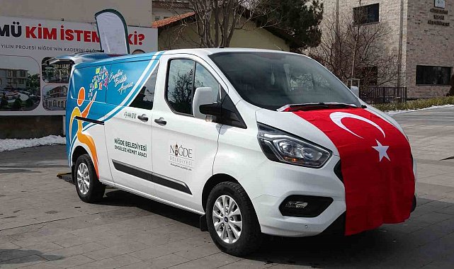 Niğde'de hizmete giren araç, engelli vatandaşların hayatını kolaylaştıracak