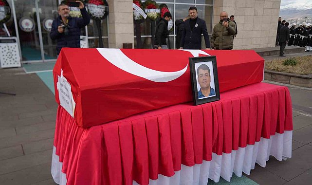 Niğde'deki trafik kazasında ölen polis memuru için tören düzenlendi