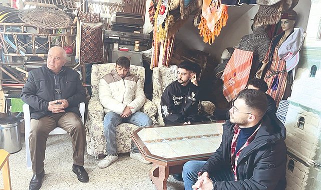 Öğrenciler müze evi ziyaret ettiler