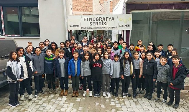 Öğrenciler Sarıgöl'ün tarihine yolculuk yaptı