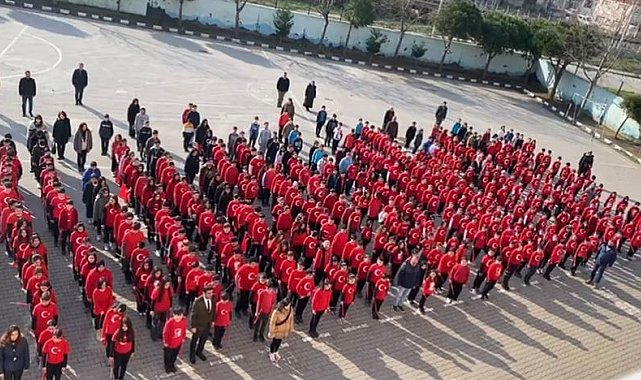 Öğrencilerden şehitlere vefa