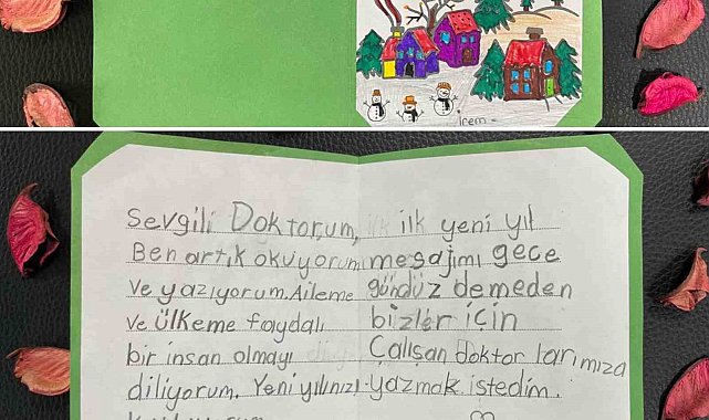 Okuma yazmayı öğrendi, ilk mektubunu İl Sağlık Müdürlüğü'ne yazdı