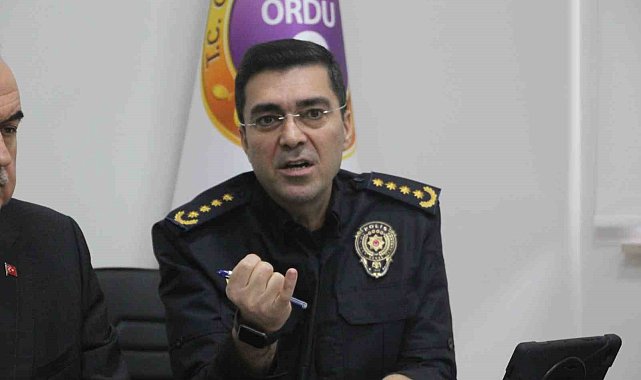 Ordu'da polis ekiplerinin 2023 yılı faaliyetleri açıklandı