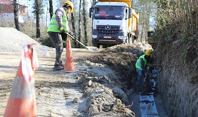 Ordu'da susuz mahalleler suya kavuştu