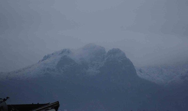 Ordu'nun yüksek kesimleri beyaza büründü