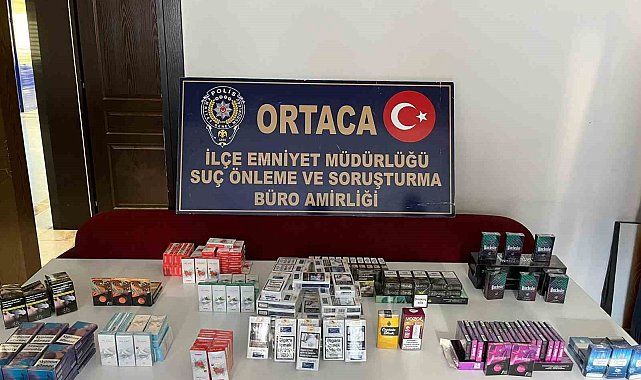 Ortaca'da kaçak sigara operasyonu