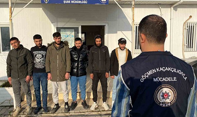 Osmaniye'de 6 düzensiz göçmen sınır dışı edildi