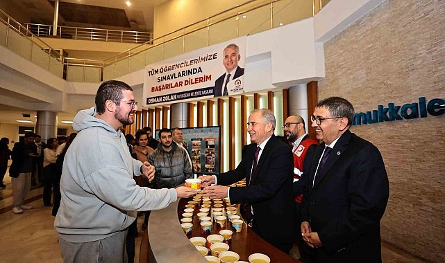 PAÜ öğrencilerine final haftasında çorba ikramı