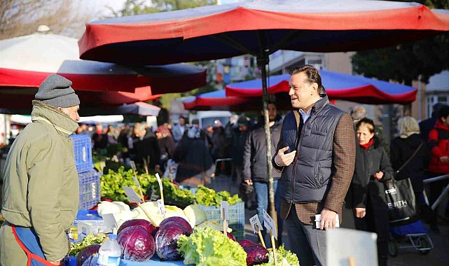 Pazar esnafı yerel yönetimler için Hatipoğlu'na dert yandı