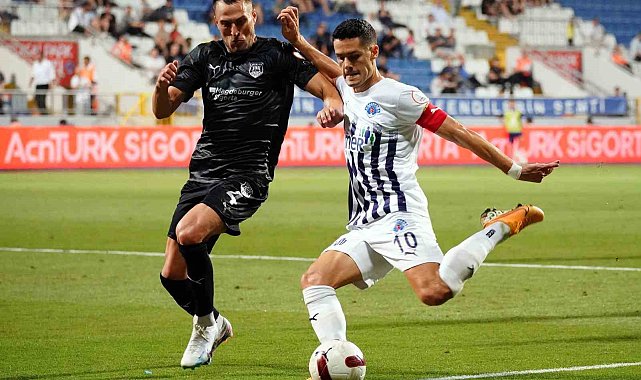 Pendikspor ile Kasımpaşa Süper Lig'de 2. randevuda
