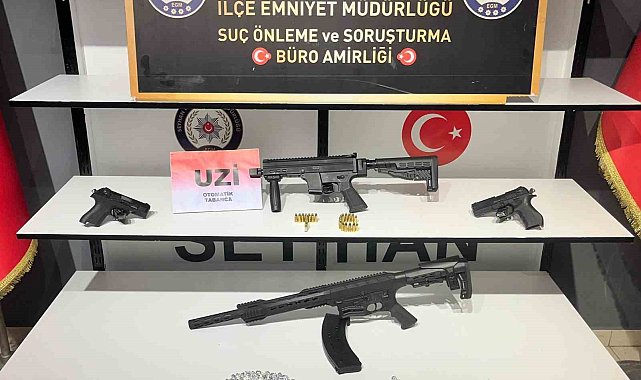 Polis, baba ve oğlunun evine baskın yaptı, evden cephanelik çıktı