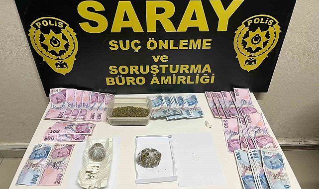 Polis ekiplerinden uyuşturucu satıcısına darbe