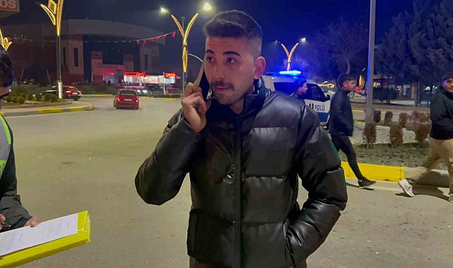 Polise yakalanan yeni yılın ilk alkollü sürücüsü gazeteciyi polise şikayet etti