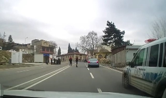 Polislerin 'dur' ihtarına uymayıp kaçtı kısa sürede yakalandı