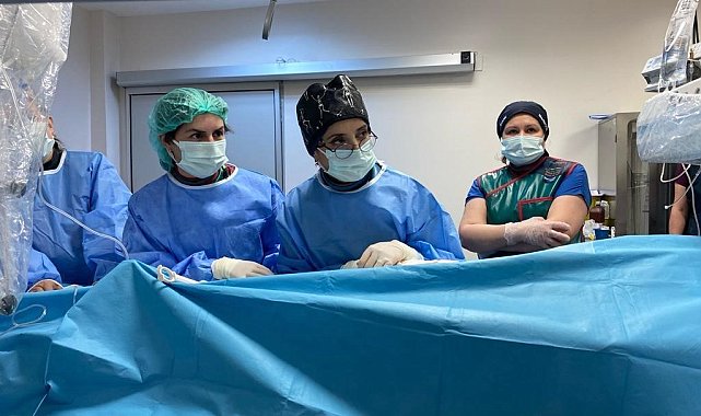 Pulmoner kapağındaki darlık ilk defa gerçekleştirilen yöntemle giderildi