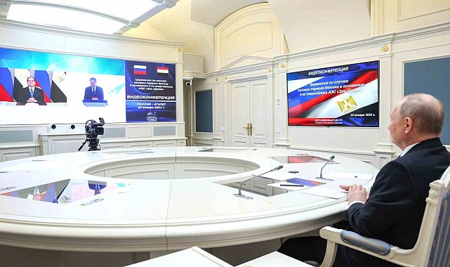 Putin: "Sisi ile özellikle Filistin-İsrail konusunda sürekli temas halindeyiz"