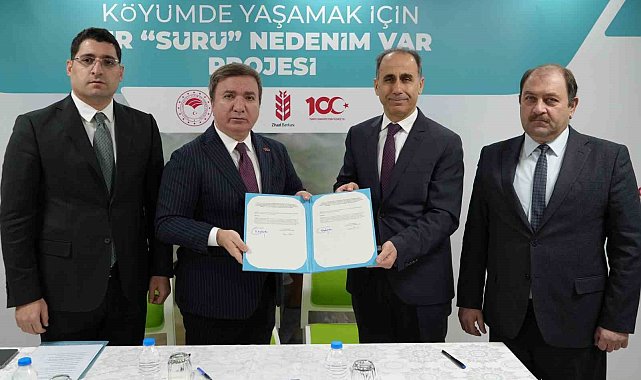 "Köyümde Yaşamak İçin Bir Sürü Nedenim Var" projesi yeni dönem protokolü imzalandı