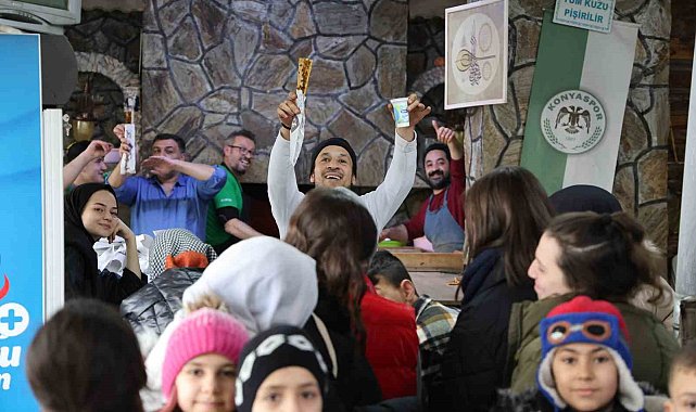 "Şivlilik" diye gelen çocuklara etliekmek ikram ettiler