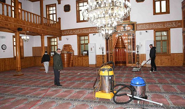 Ramazan Ayı öncesi camilerde temizlik seferberliği