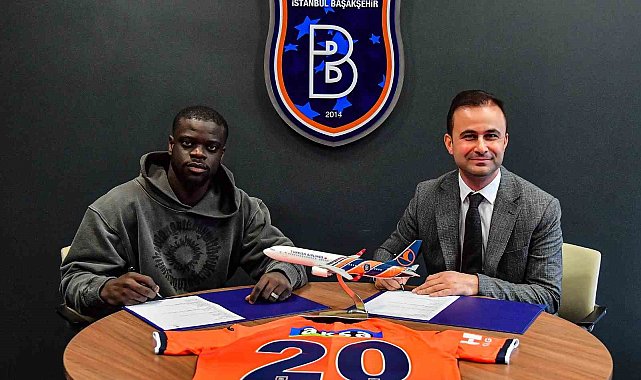 RAMS Başakşehir: "Kulübümüz, Kamerunlu milli futbolcu Olivier Kemen ile 3.5 yıllık anlaşma sağladı."