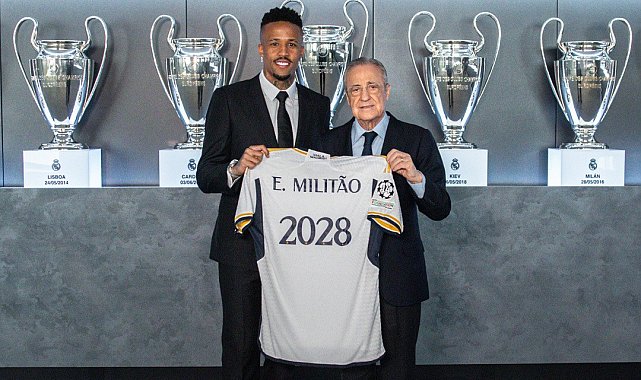 Real Madrid, Eder Militao'nun sözleşmesini uzattı