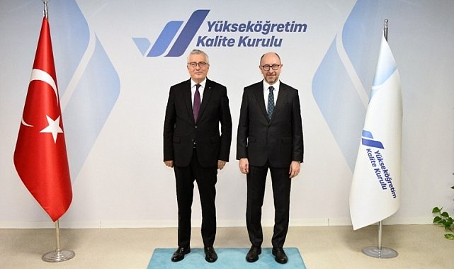 Rektör Prof. Dr. Erdal'dan YÖKAK Başkanı Prof. Dr. Kocabıçak'a ziyaret