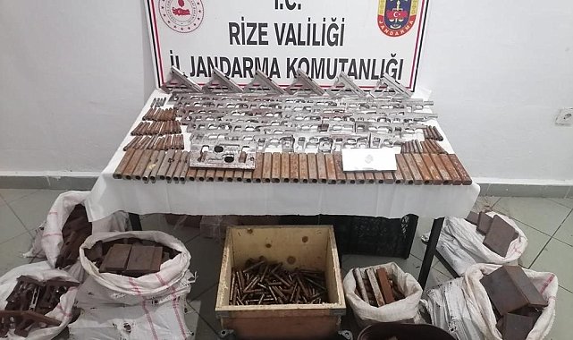 Rize'de jandarma ekipleri suçlulara geçit vermiyor