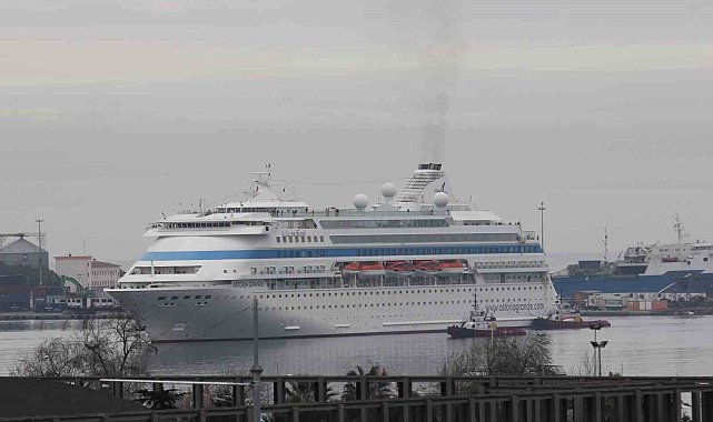 Rus kruvaziyer gemisi 2 ayda 5. kez Samsun'da