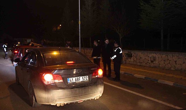 Sabahın ilk ışıklarına kadar denetim yaptılar