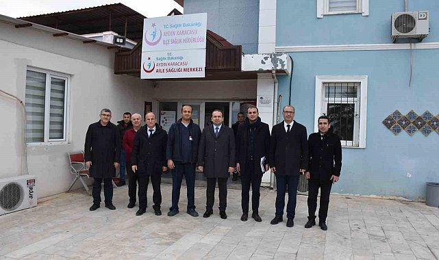 Sağlık Müdürü Şenkul, Karacasu'daki hastanede incelemede bulundu
