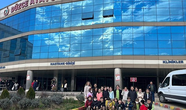 Sağlıklı hayat dersini yerinde gördüler