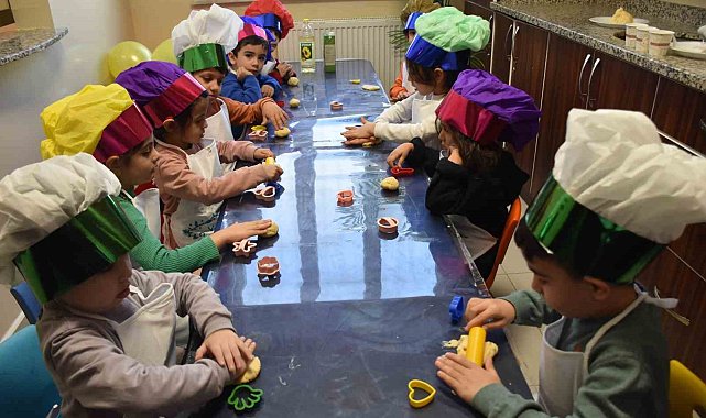 Şahinbey'de minik aşçılar yetişiyor