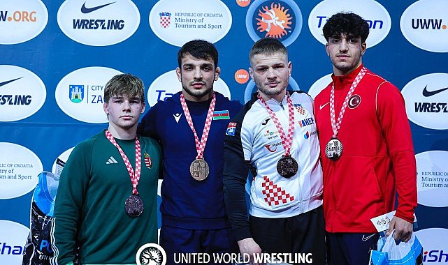 Sakarya Büyükşehir'in genç sporcusu minderde gururlandırdı