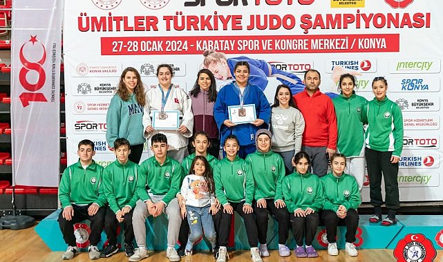 Salihlili judocular, Konya'da 2 madalya kazandı