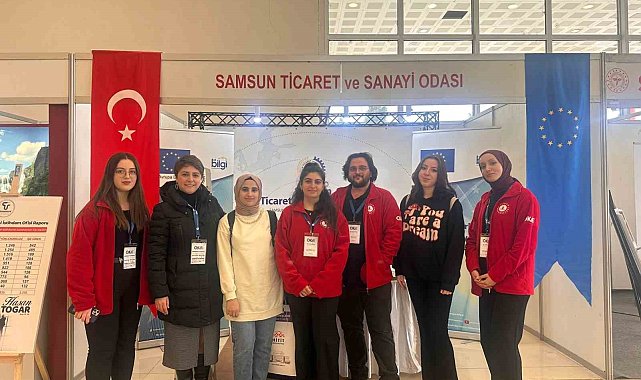 Samsun AB Bilgi Merkezi standına büyük ilgi