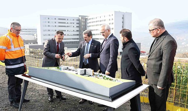 Samsun Şehir Hastanesinde fiziki gerçekleşme yüzde 90