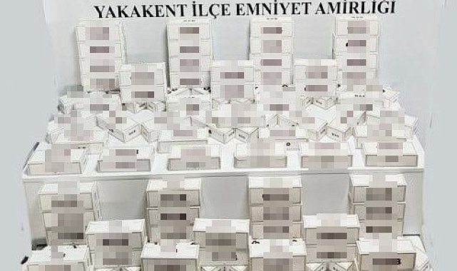 Samsun'da 41 bin adet kaçak makaron ele geçirildi