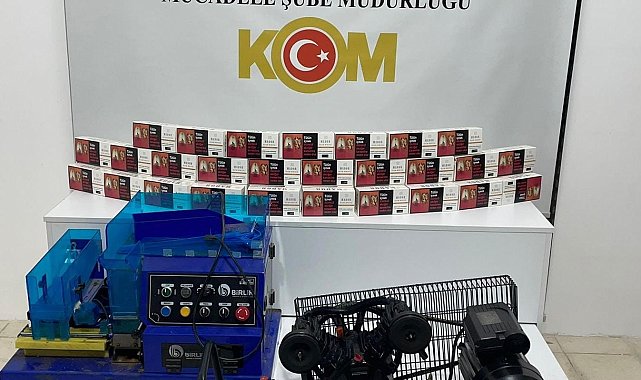 Samsun'da 8 bin makaron ele geçirildi