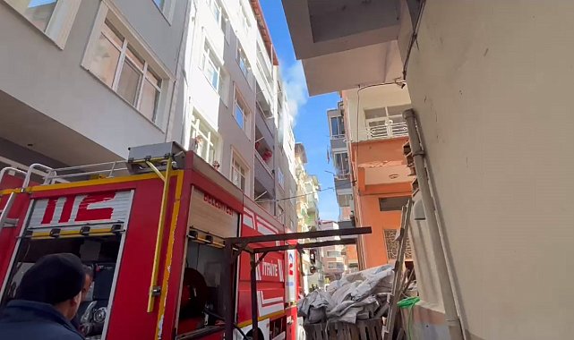 Samsun'da ev yangını: 2 çocuk dumandan etkilendi