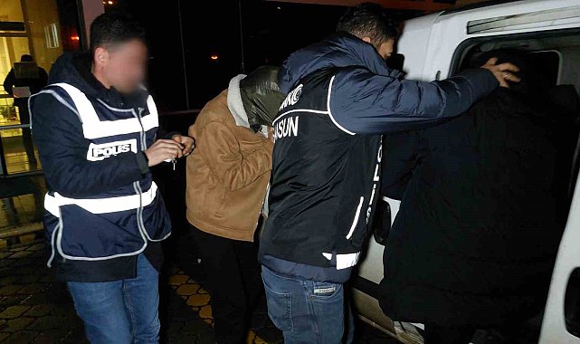 Samsun'da uyuşturucu imalatına 2 tutuklama