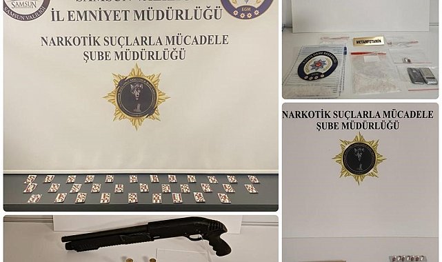 Samsun'da uyuşturucu tacirlerine operasyon: 33 gözaltı
